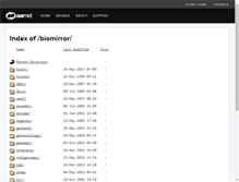 Tablet Screenshot of biomirror.aarnet.edu.au