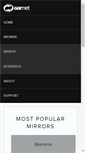 Mobile Screenshot of mirror.aarnet.edu.au